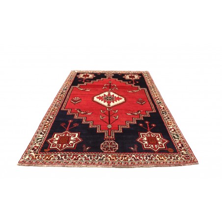 Tappeto Shiraz Persia grigio rosso 168x253