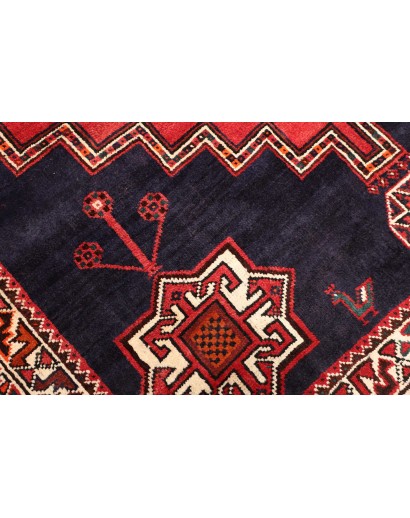 Tappeto Shiraz Persia grigio rosso 168x253