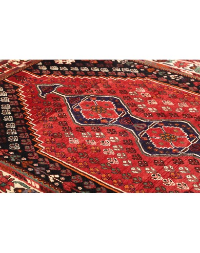 Tappeto Shiraz Persia marrone grigio 160x248