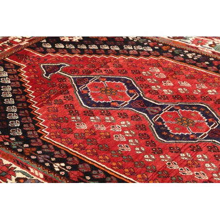 Tappeto Shiraz Persia marrone grigio 160x248