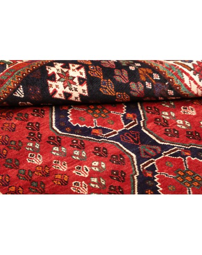 Tappeto Shiraz Persia marrone grigio 160x248