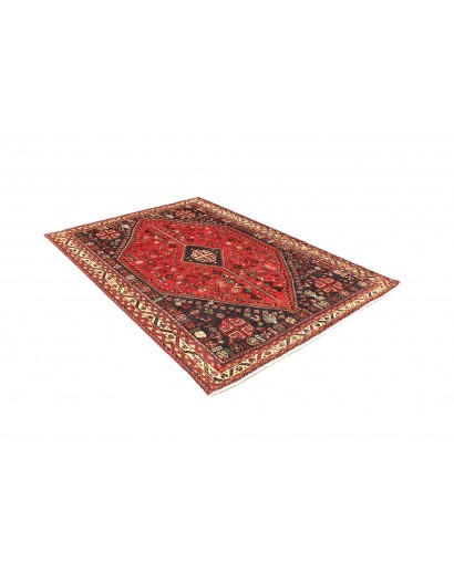 Tappeto Shiraz Persia marrone giallo 162x230