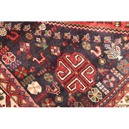Tappeto Shiraz Persia marrone giallo 162x230