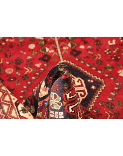 Tappeto Shiraz Persia marrone giallo 162x230