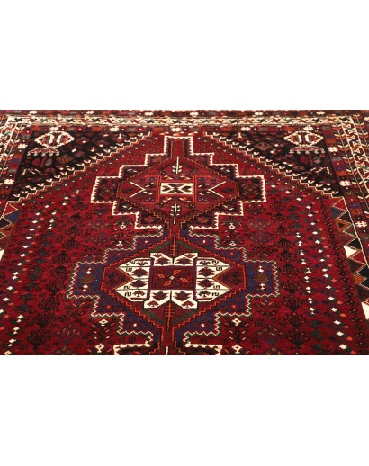 Tappeto Shiraz Persia marrone bianco 186x260