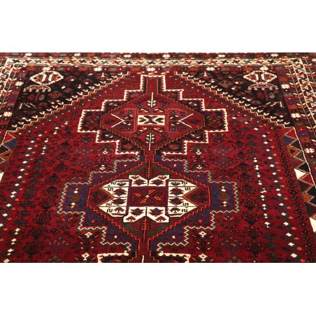 Tappeto Shiraz Persia marrone bianco 186x260