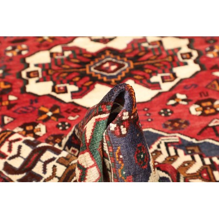 Tappeto Shiraz Persia verde giallo 160x252