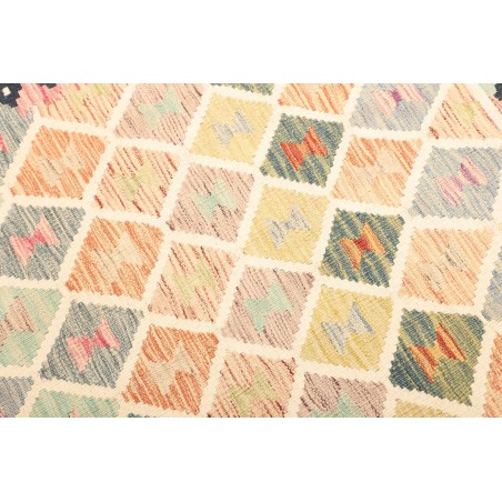 Tappeto Kilim Afghanistan giallo 106x203