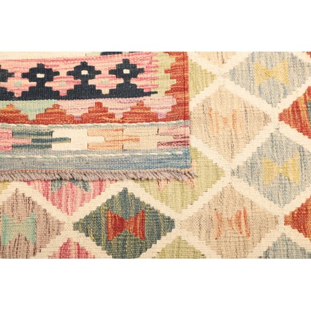 Tappeto Kilim Afghanistan giallo 106x203