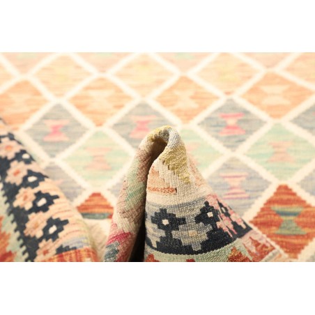 Tappeto Kilim Afghanistan giallo 106x203
