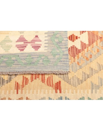 Tappeto Kilim Afghanistan giallo 112x189