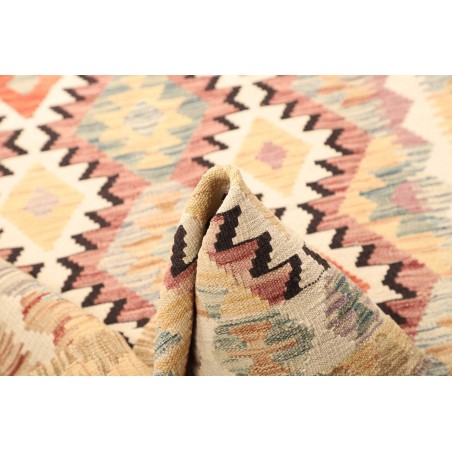 Tappeto Kilim Afghanistan giallo marrone 103x196