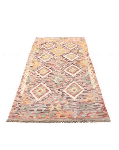 Tappeto Kilim Afghanistan marrone 100x215