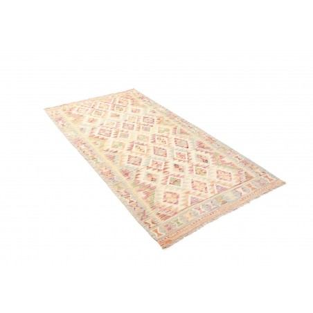 Tappeto Kilim Afghanistan giallo beige 106x199