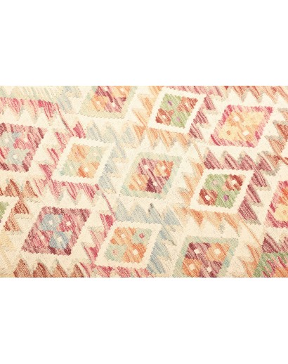 Tappeto Kilim Afghanistan giallo beige 106x199