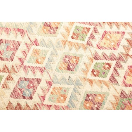 Tappeto Kilim Afghanistan giallo beige 106x199