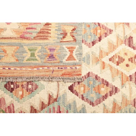 Tappeto Kilim Afghanistan giallo beige 106x199