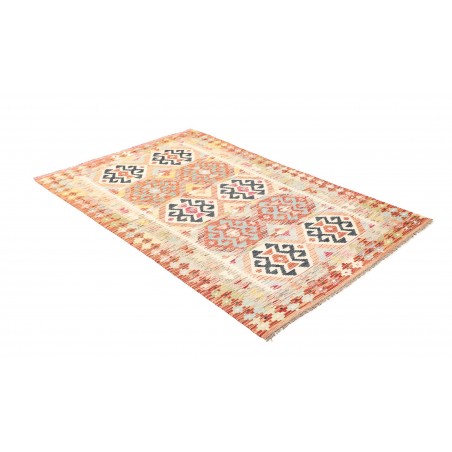Tappeto Kilim Afghanistan giallo marrone 120x186
