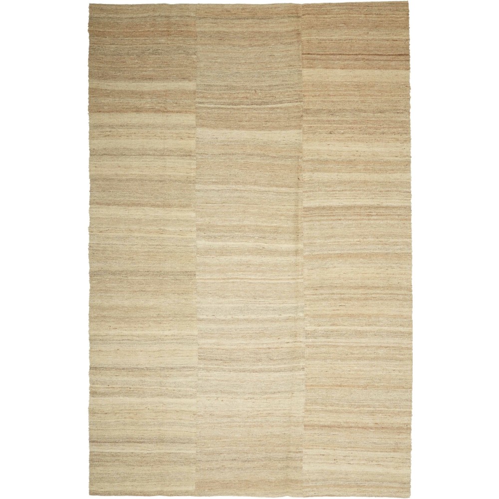 Tappeto Kilim Kavir Persia marrone 198x302 Tappeto Kilim Kavir Persia marrone 198x302