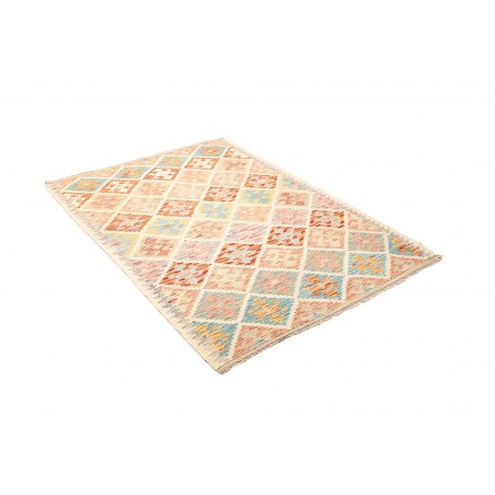 Tappeto Kilim Afghanistan giallo 132x189
