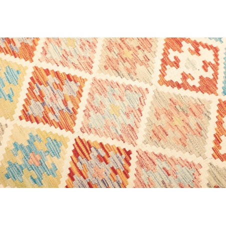 Tappeto Kilim Afghanistan giallo 132x189