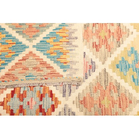 Tappeto Kilim Afghanistan giallo 132x189