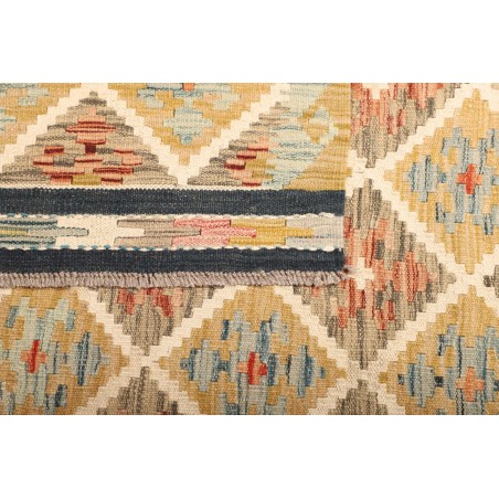 Tappeto Kilim Afghanistan giallo 130x184