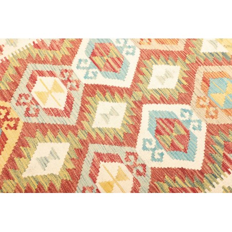 Tappeto Kilim Afghanistan marrone beige 126x186