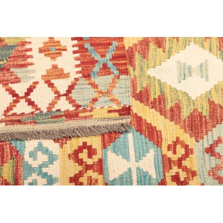 Tappeto Kilim Afghanistan marrone beige 126x186