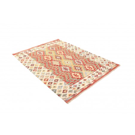 Tappeto Kilim Afghanistan marrone 132x178