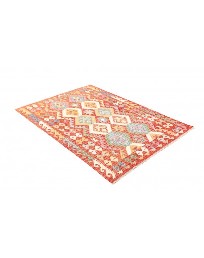 Tappeto Kilim Afghanistan marrone 123x178