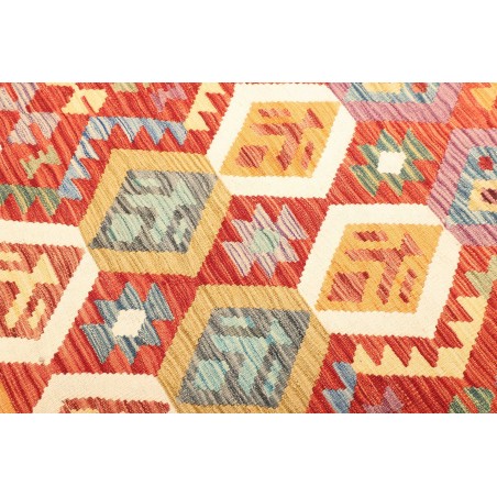 Tappeto Kilim Afghanistan marrone 123x178