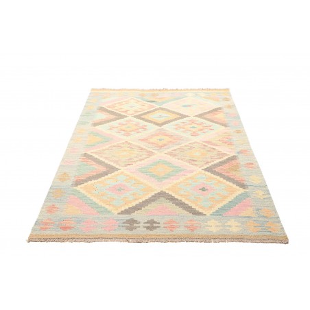 Tappeto Kilim Afghanistan bianco 120x178