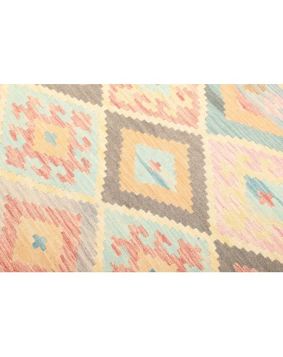 Tappeto Kilim Afghanistan bianco 120x178