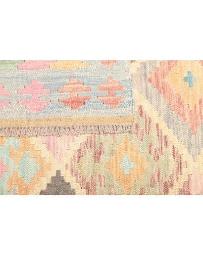 Tappeto Kilim Afghanistan bianco 120x178