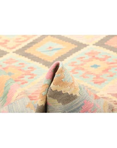 Tappeto Kilim Afghanistan bianco 120x178