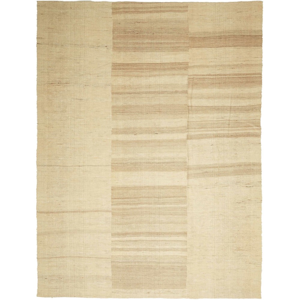 Tappeto Kilim Kavir Persia marrone 200x266 Tappeto Kilim Kavir Persia marrone 200x266