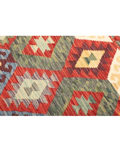 Tappeto Kilim Afghanistan marrone 127x172