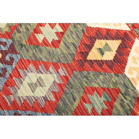 Tappeto Kilim Afghanistan marrone 127x172