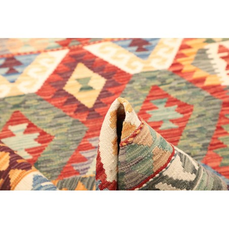 Tappeto Kilim Afghanistan marrone 127x172