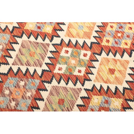 Tappeto Kilim Afghanistan giallo arancione 120x188