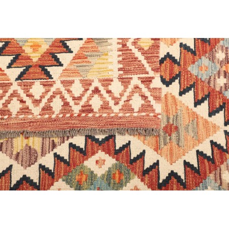 Tappeto Kilim Afghanistan giallo arancione 120x188