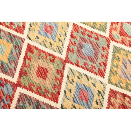 Tappeto Kilim Afghanistan marrone beige 128x176
