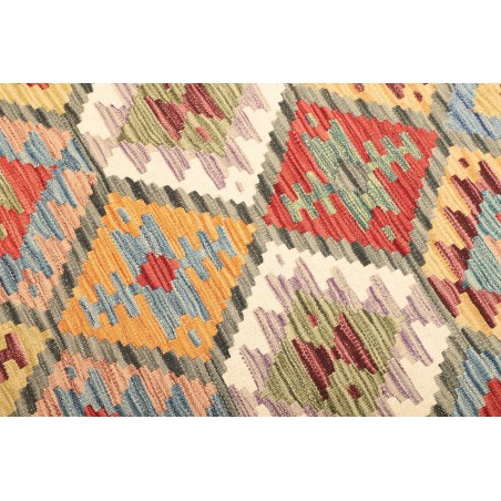 Tappeto Kilim Afghanistan marrone beige 131x183