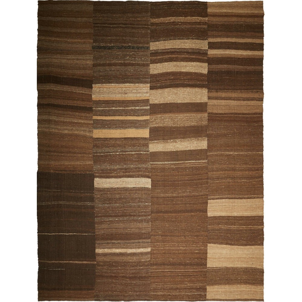 Tappeto Kilim Kavir Persia verde 270x362 Tappeto Kilim Kavir Persia verde 270x362