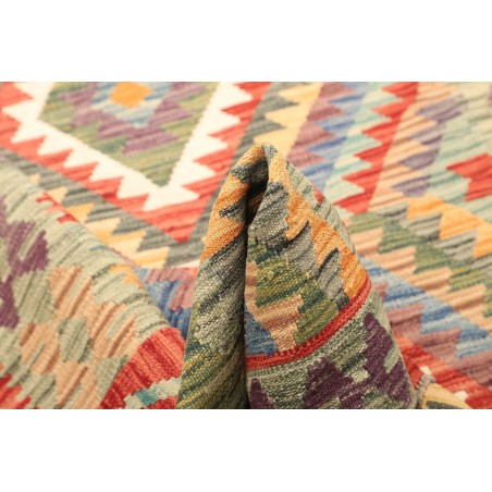 Tappeto Kilim Afghanistan marrone beige 133x171