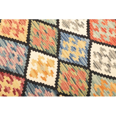 Tappeto Kilim Afghanistan marrone 133x181