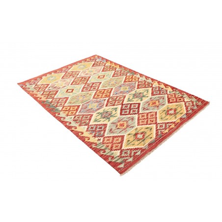 Tappeto Kilim Afghanistan marrone beige 125x178