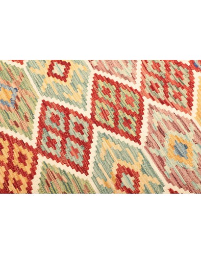 Tappeto Kilim Afghanistan marrone beige 125x178