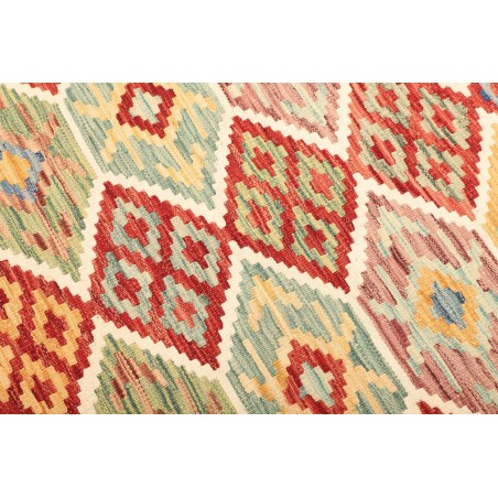 Tappeto Kilim Afghanistan marrone beige 125x178